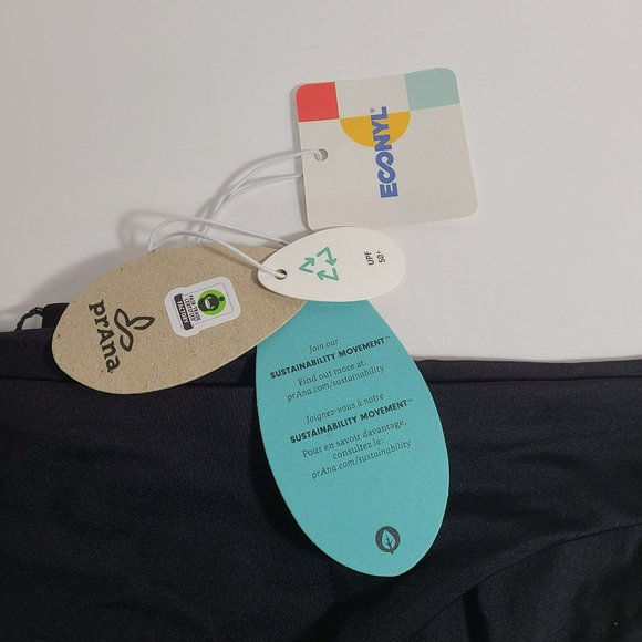 Prana La Plata Bikini Bottoms Black Women's Extra Large XL NWT - Picture 13 of 16